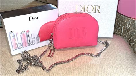 free Dior pouch with purchase